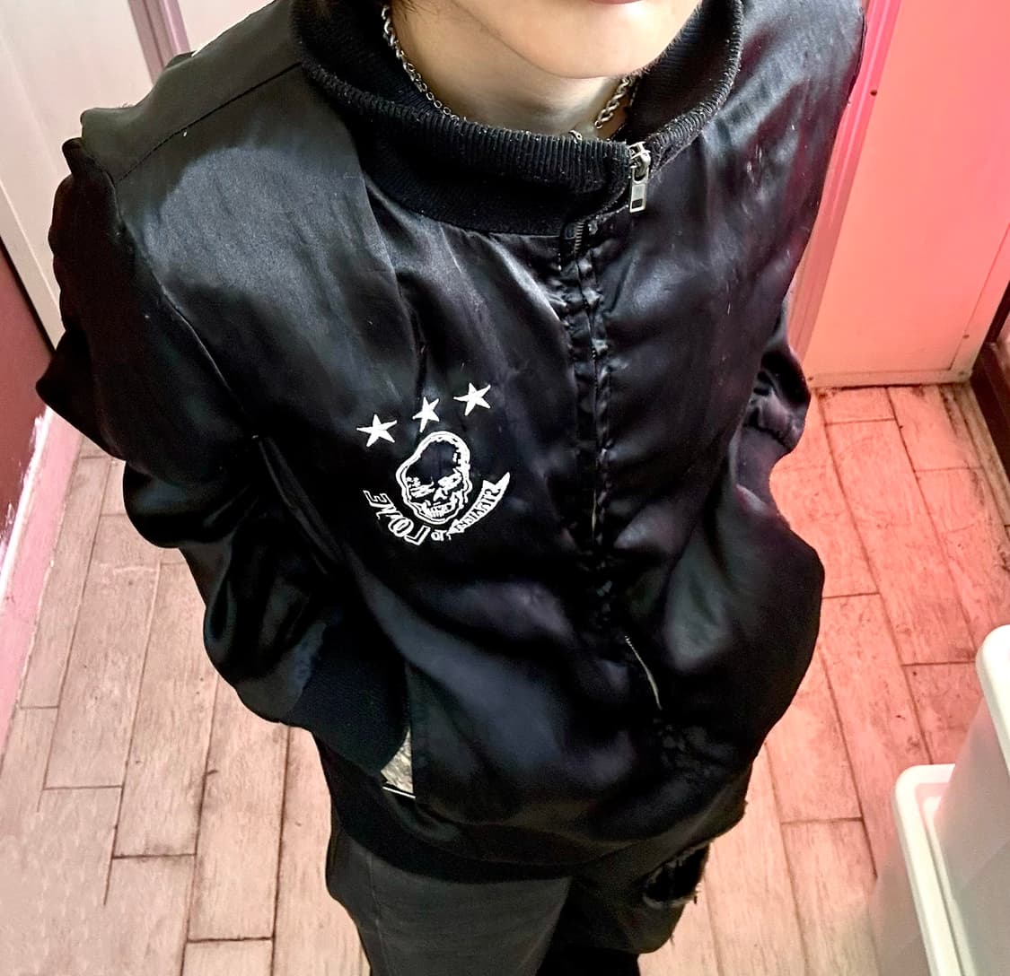 SUPERLoVERS punk skull point jacket 상품이미지1