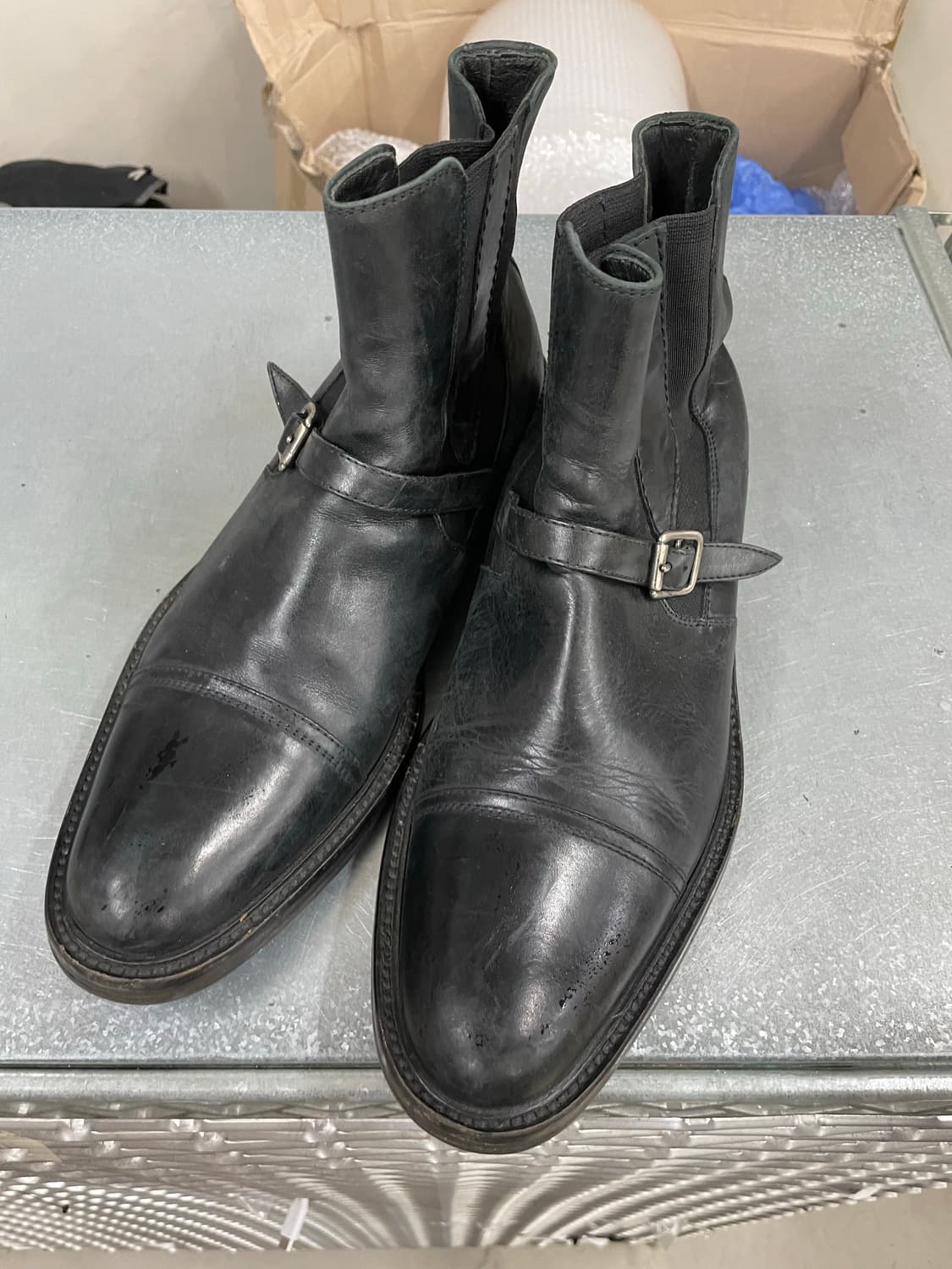 제이앤엠 레더 첼시 부츠 블랙 8.5 상품이미지2