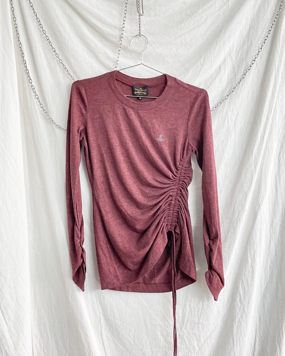 (새상품) 비비안웨스트우드 셔링 드레이프 롱슬리브 상품이미지4