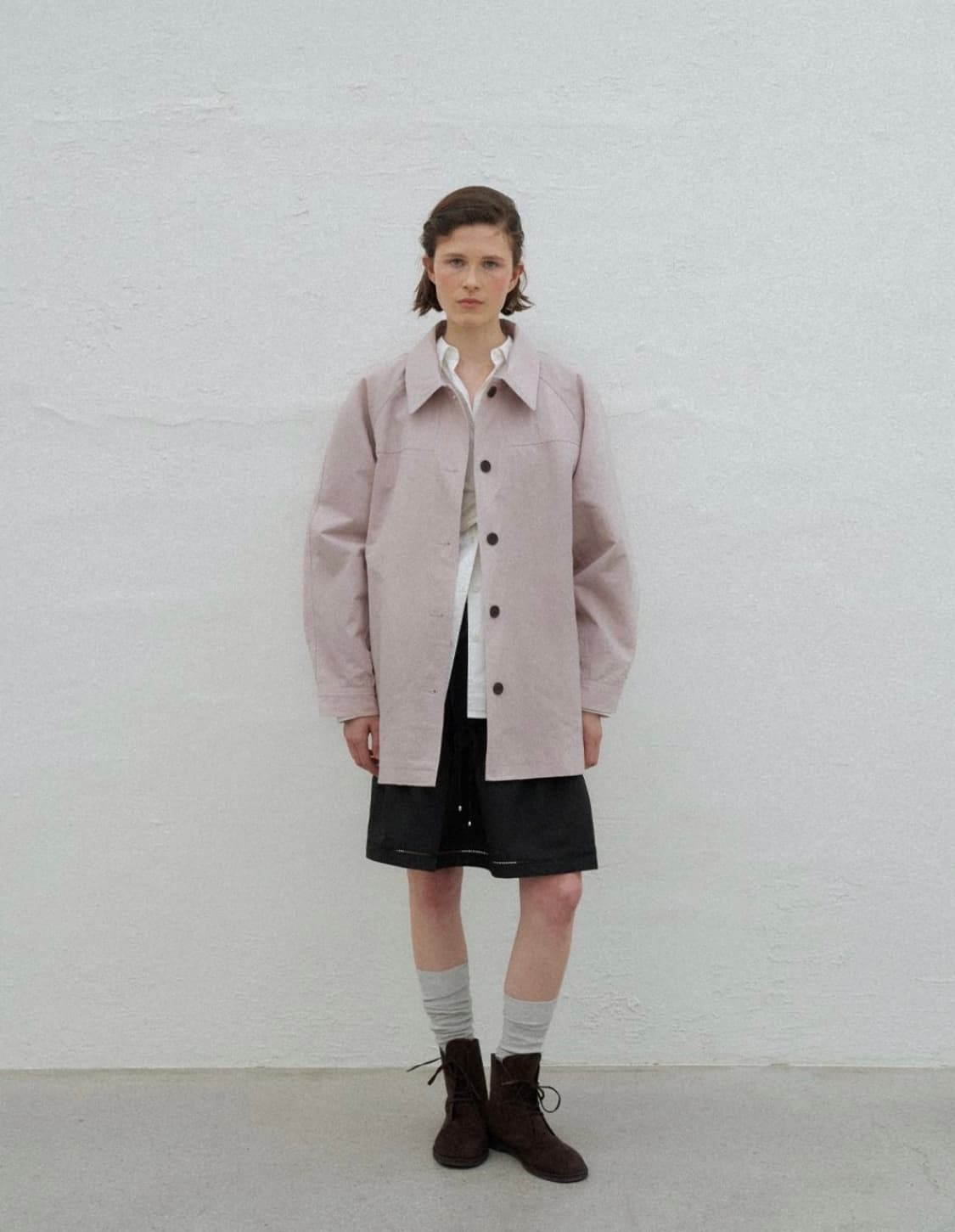 포에토 half coat (pale pink) 상품이미지2
