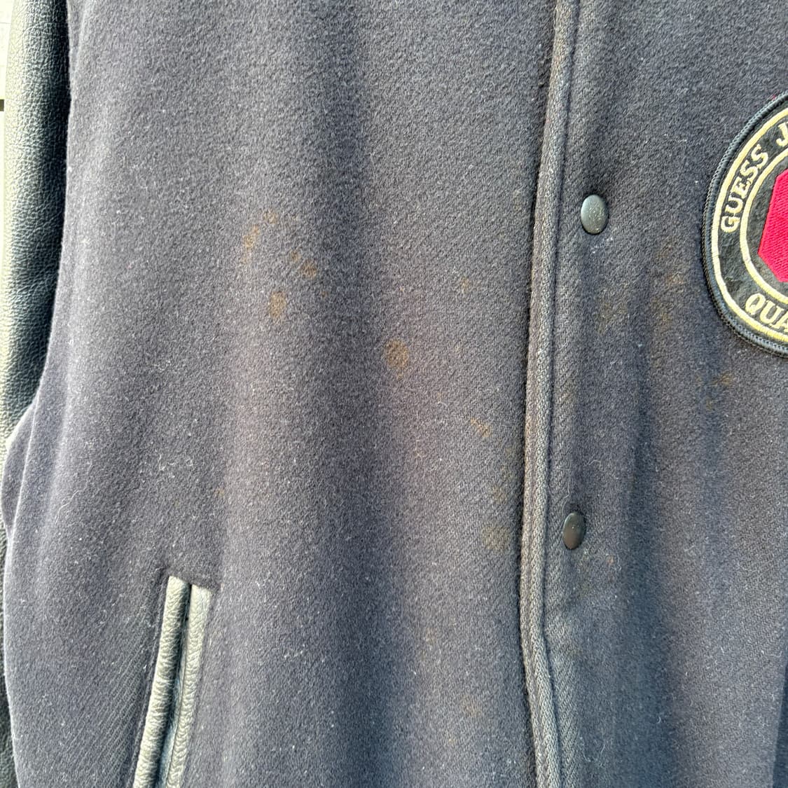 Guess 90s 게스 바시티 자켓 상품이미지4