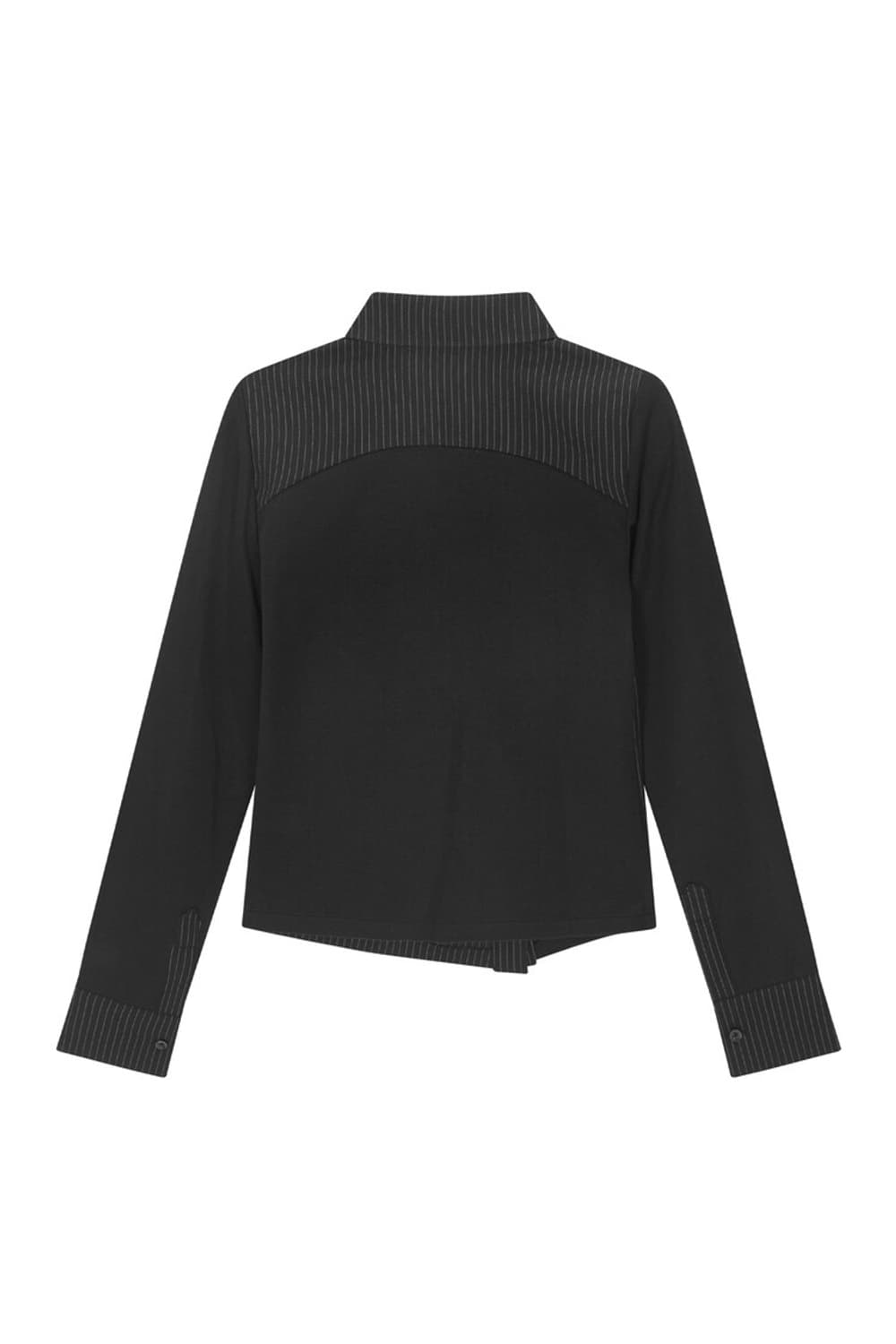 유심 OBLIQUE STRIPE MIX SHIRT 상품이미지2