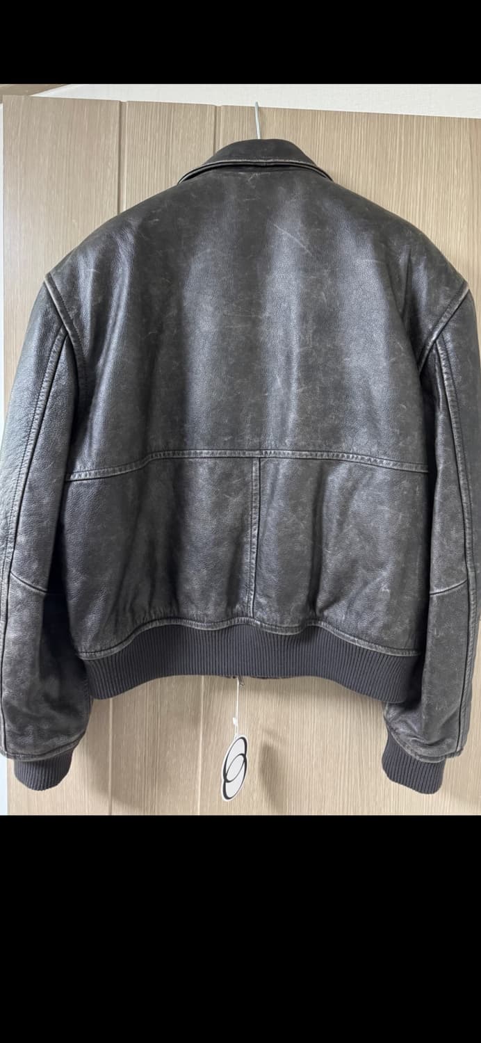 (새제품)엘무드 아머 카우하이드 워시드블랙 46사이즈 상품이미지3