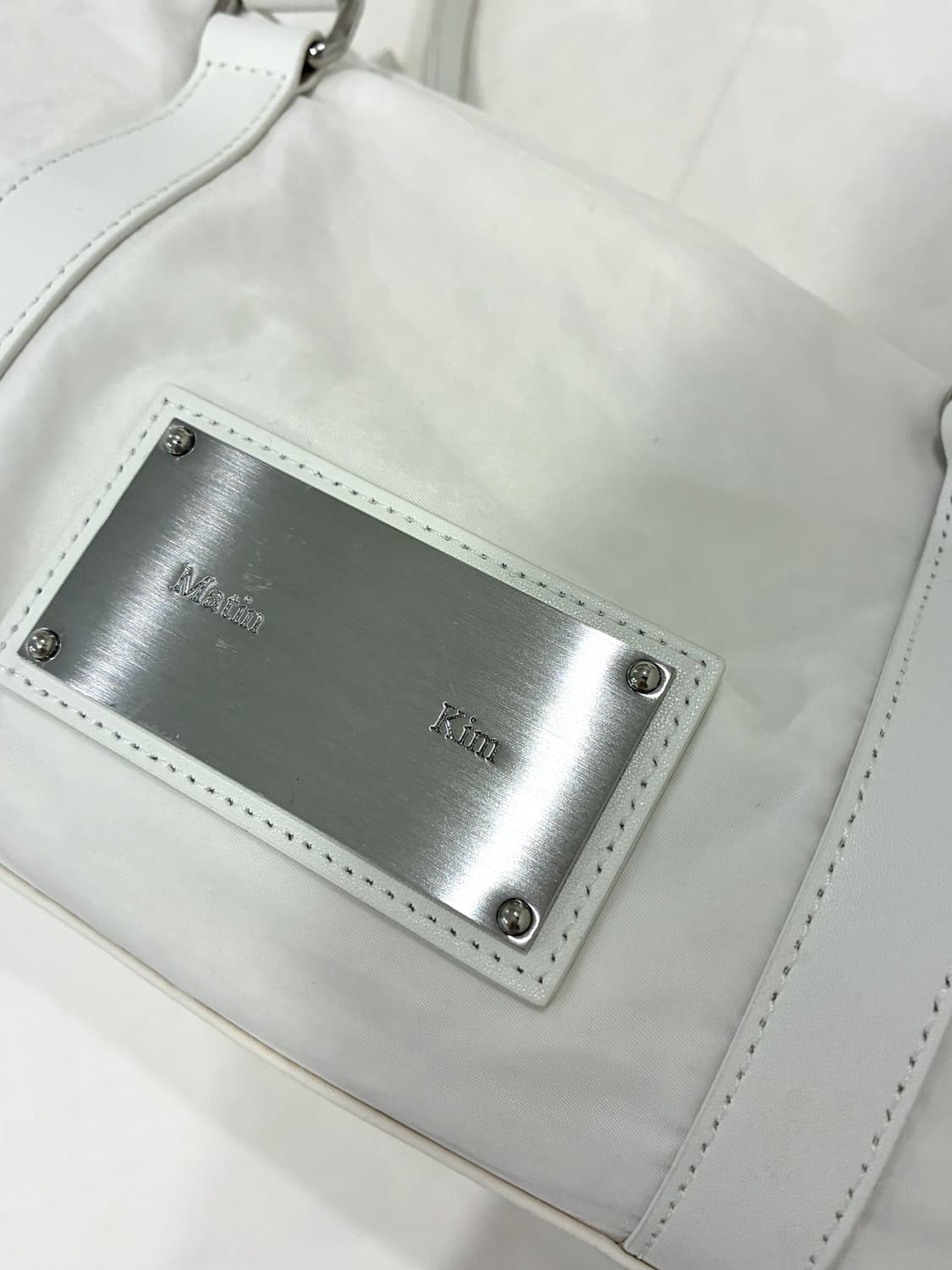 마뗑킴 스포티 토트백 화이트 상품이미지4