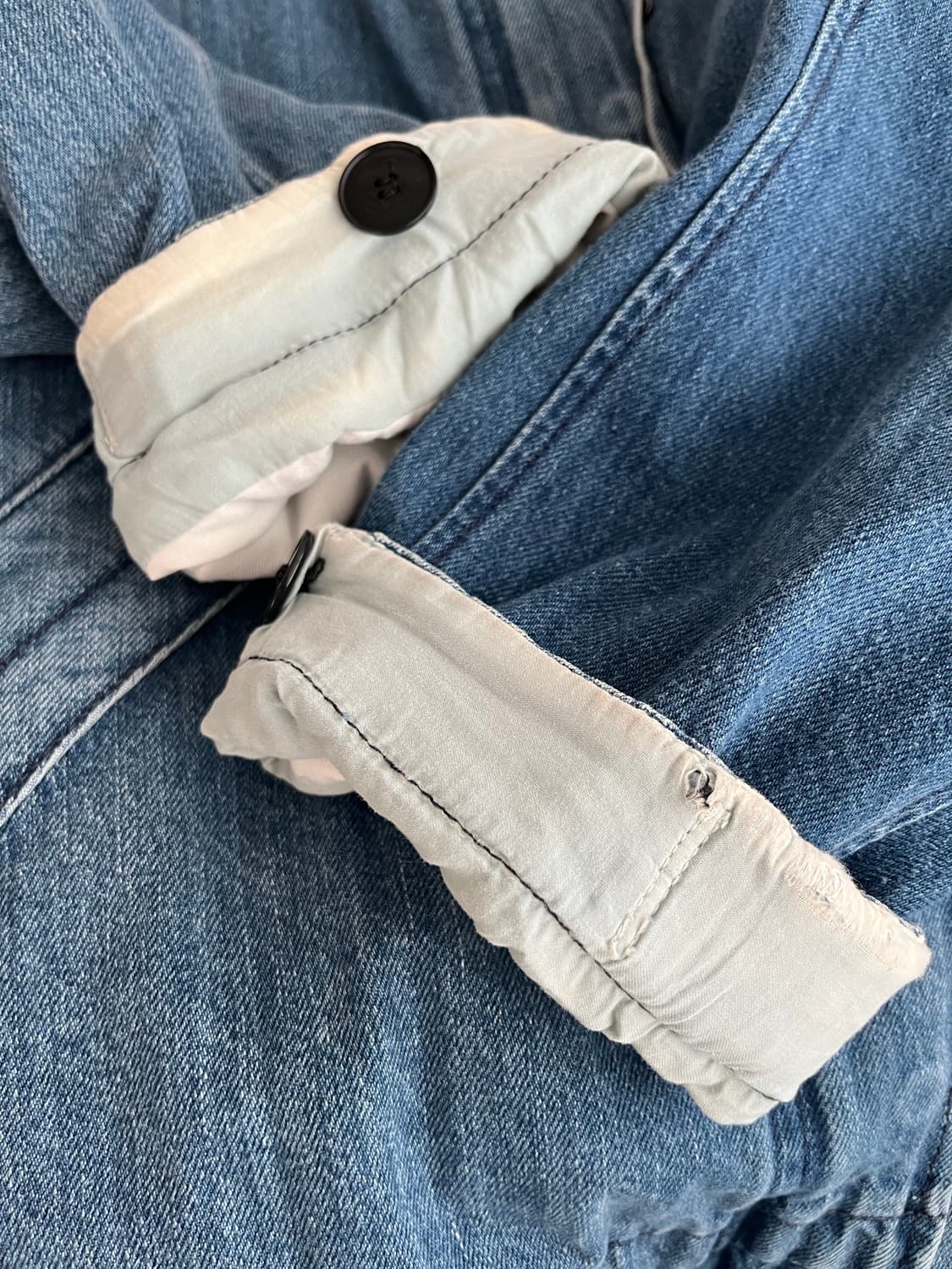 S) 헬무트랭 여성 데님 파카 상품이미지6