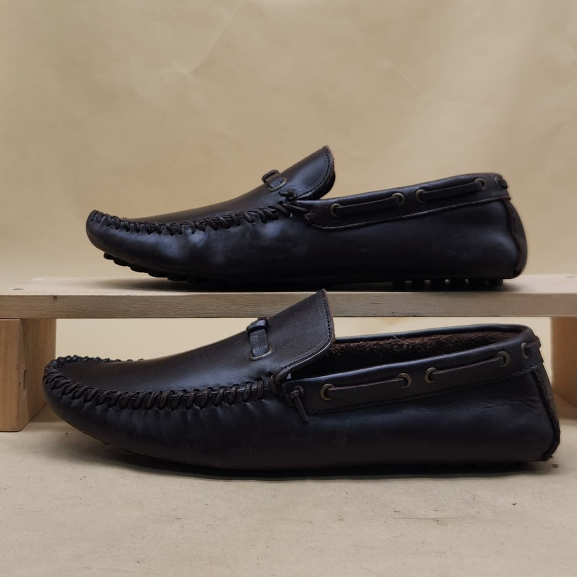 자라 맨 레더 남성로퍼 270 상품이미지1