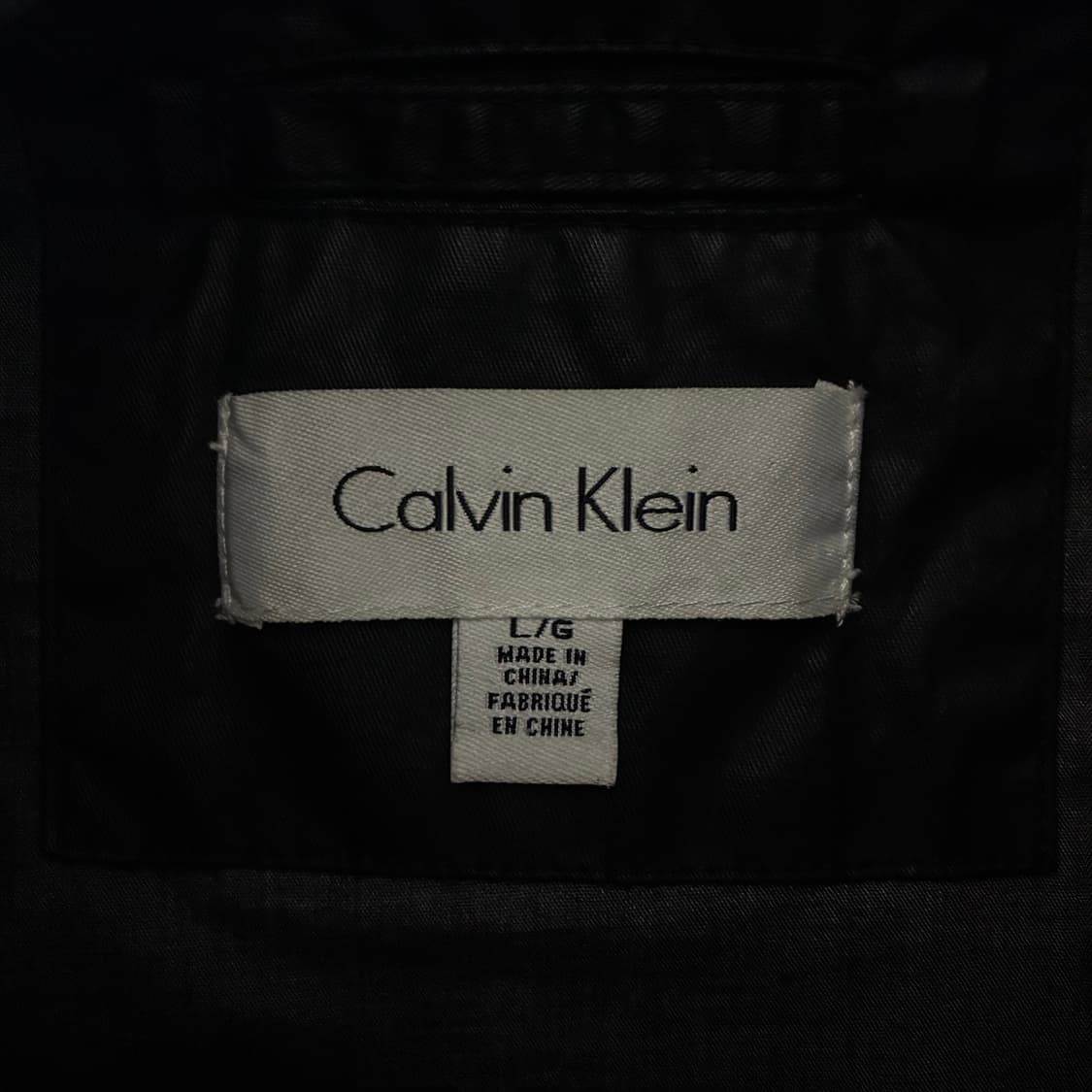 Calvin Klein  캘빈클라인 글로시 윈드브레이크 바이커 자켓  상품이미지6