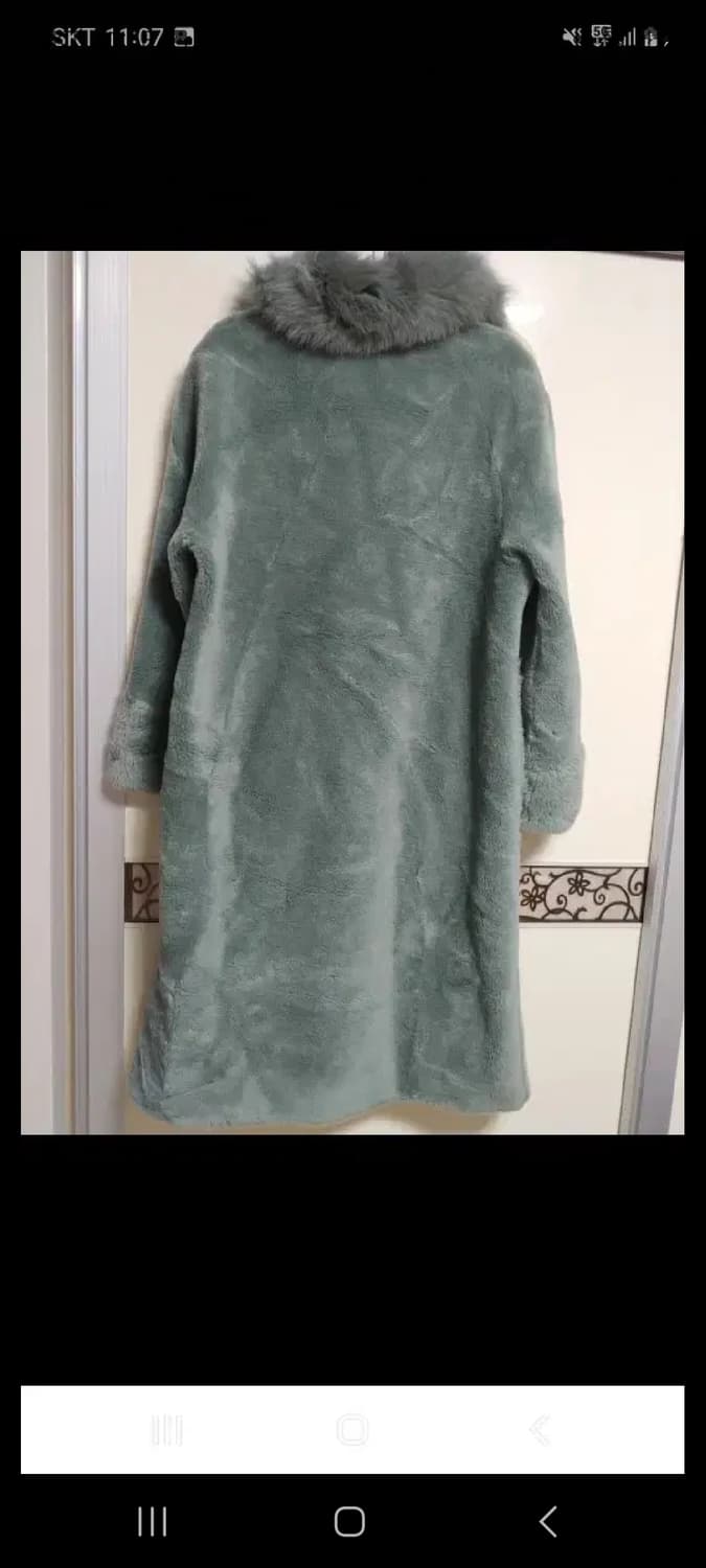 양모 폭스퍼 롱자켓무스탕 상품이미지2