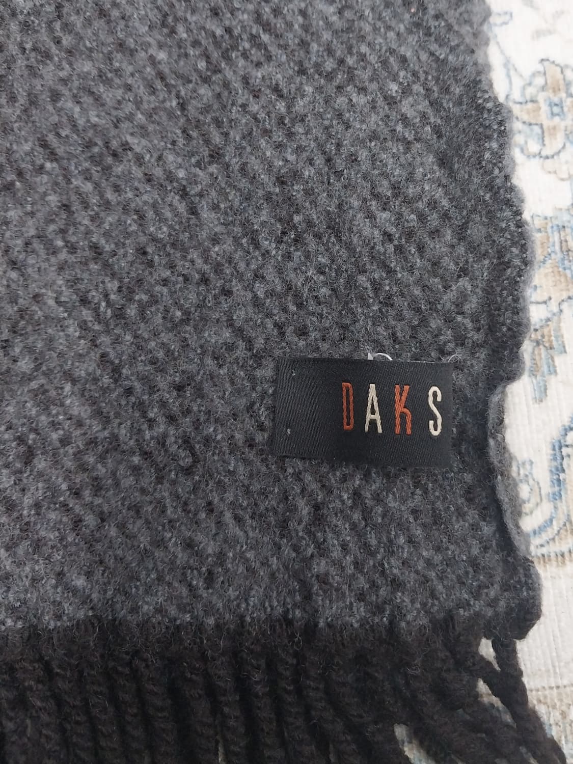 닥스 이태리 헤링본 버진울 머플러 상품이미지1