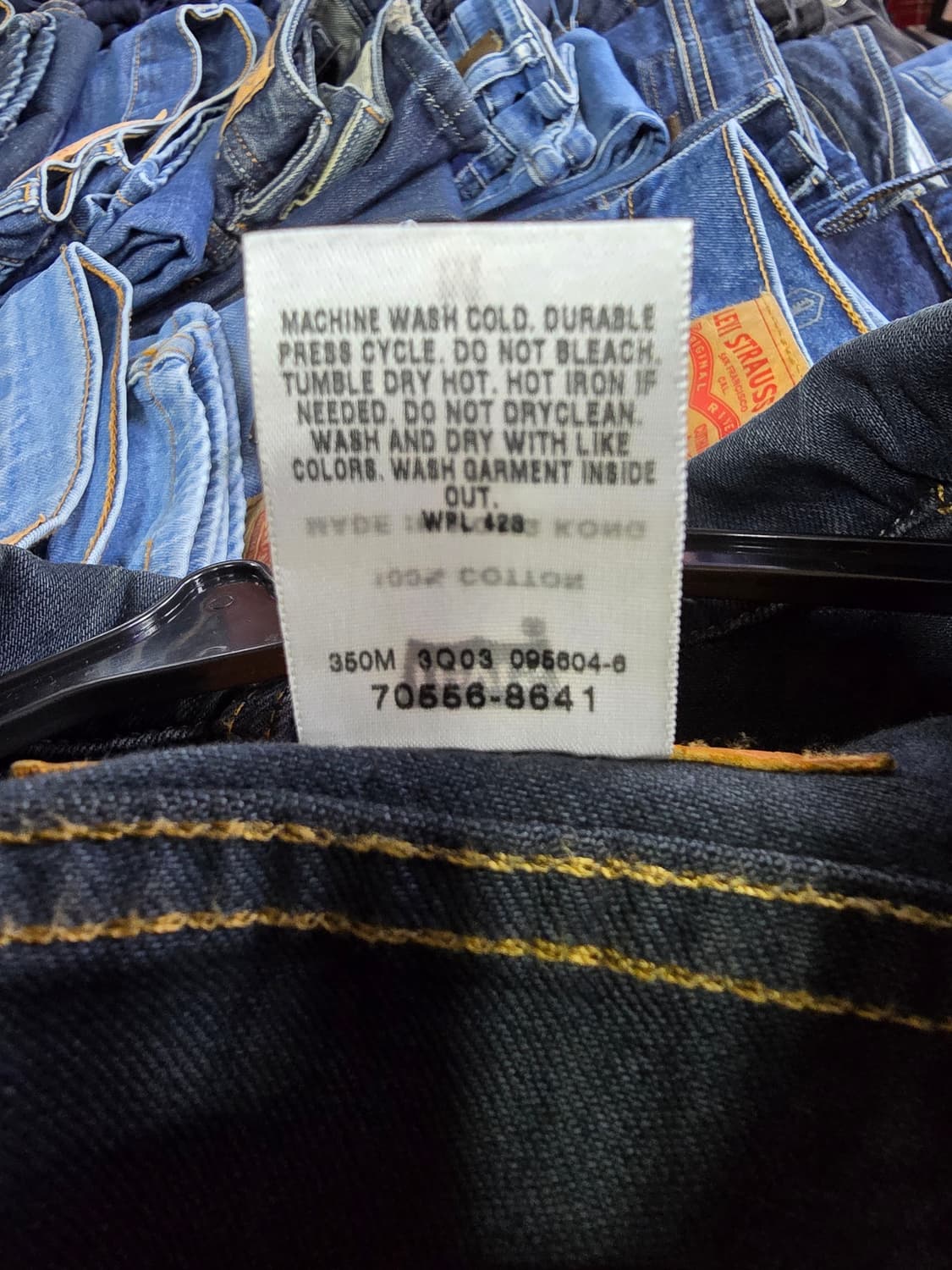 리바이스 데님 블루종 자켓 (1326) 상품이미지5