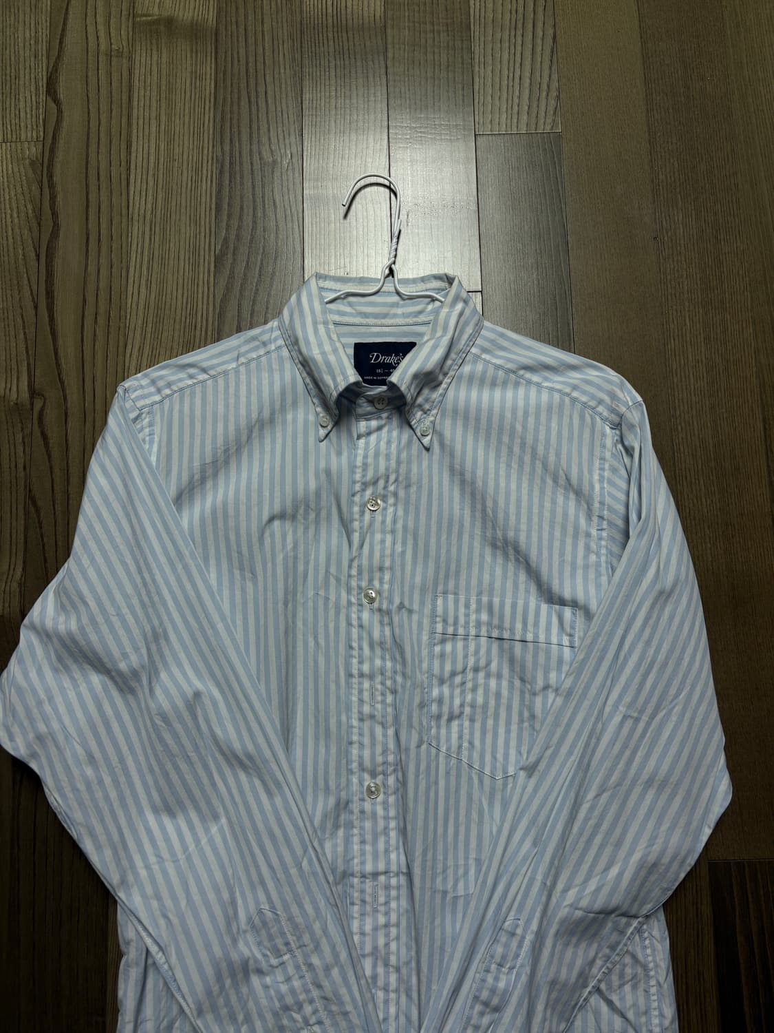 드레익스 코튼 스트라이프 옥스포드 상품이미지1