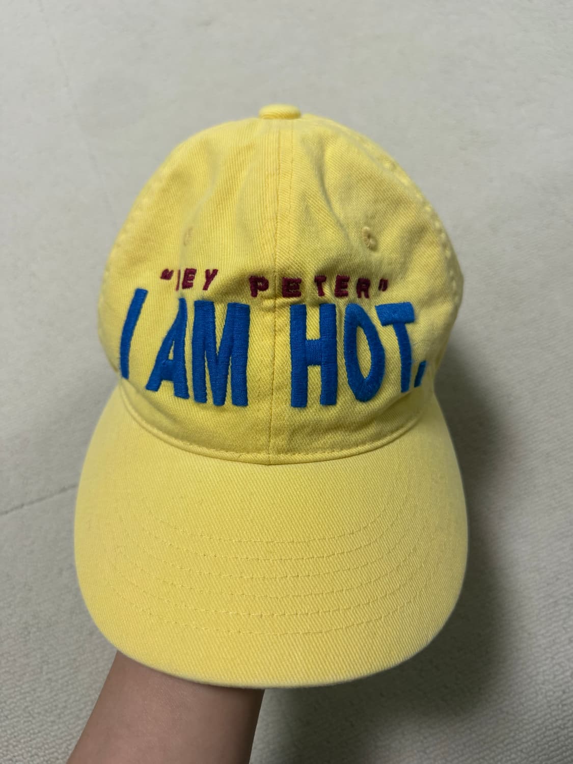 마이네임이즈피터 아임핫 캡모자 상품이미지1