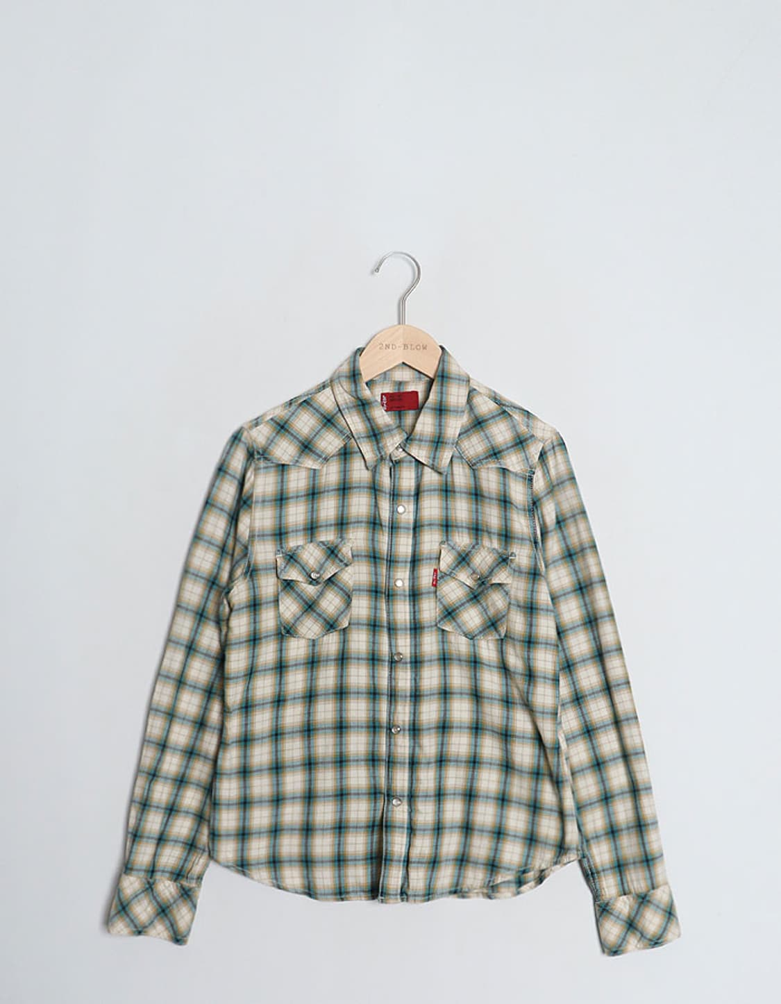 Levi's RED TAB Check Western Shirts 상품이미지1