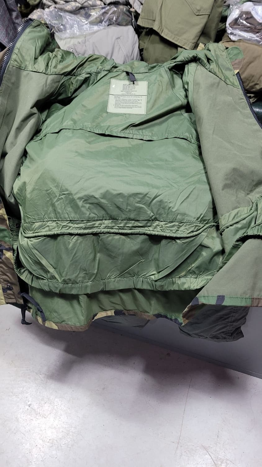 미군 1세대 얼룩이 고어텍스 상품이미지3