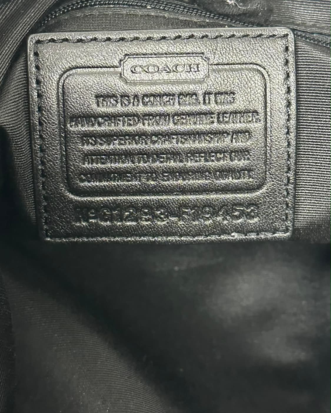 코치 빈티지 램스킨 은장 숄더 & 토트백 상품이미지6