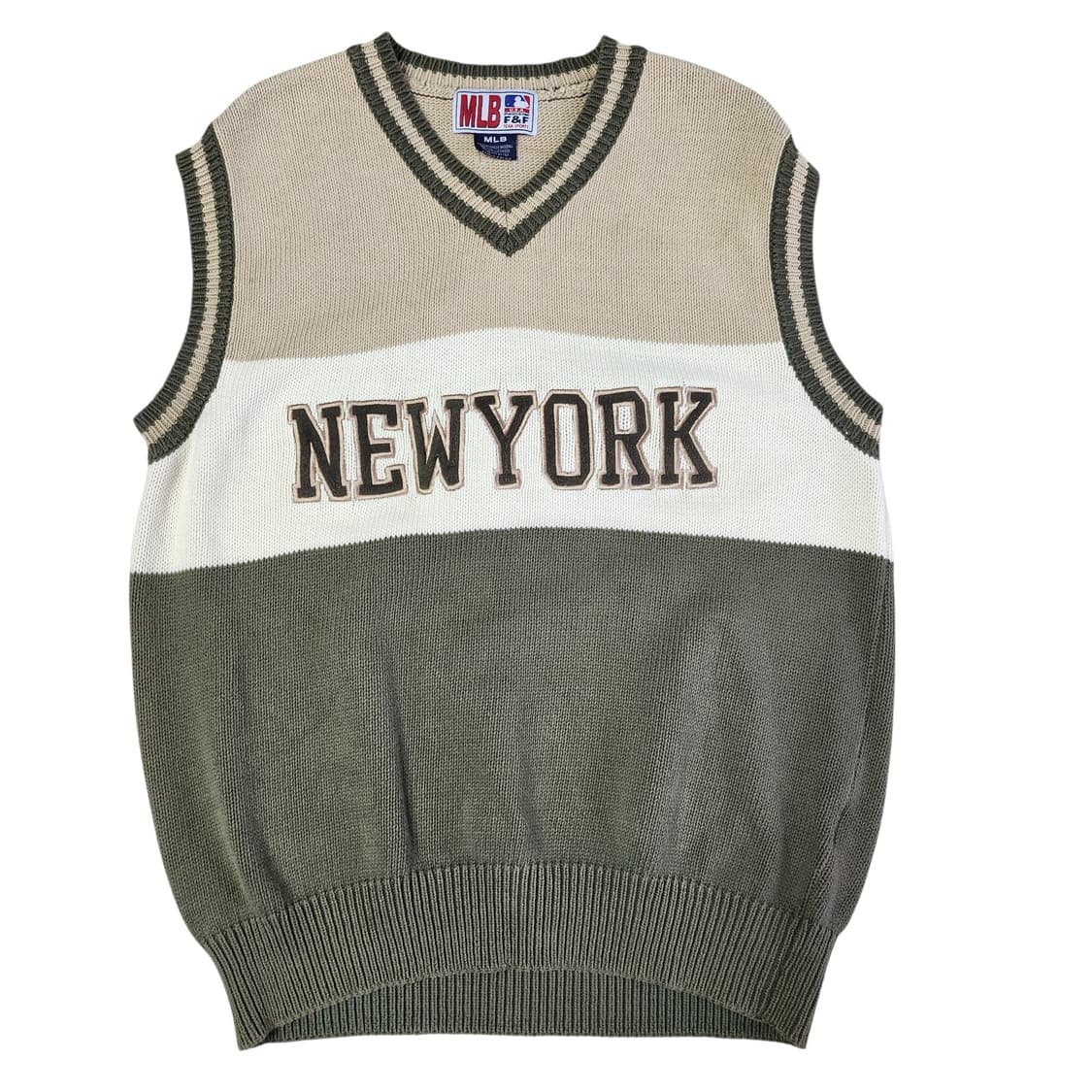 MLB 뉴욕양키즈 니트조끼 상품이미지1
