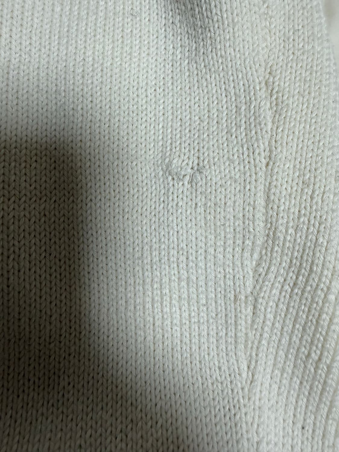 [당일출고,XL] 24FW 몽클레어 화이트 니트패딩 상품이미지9