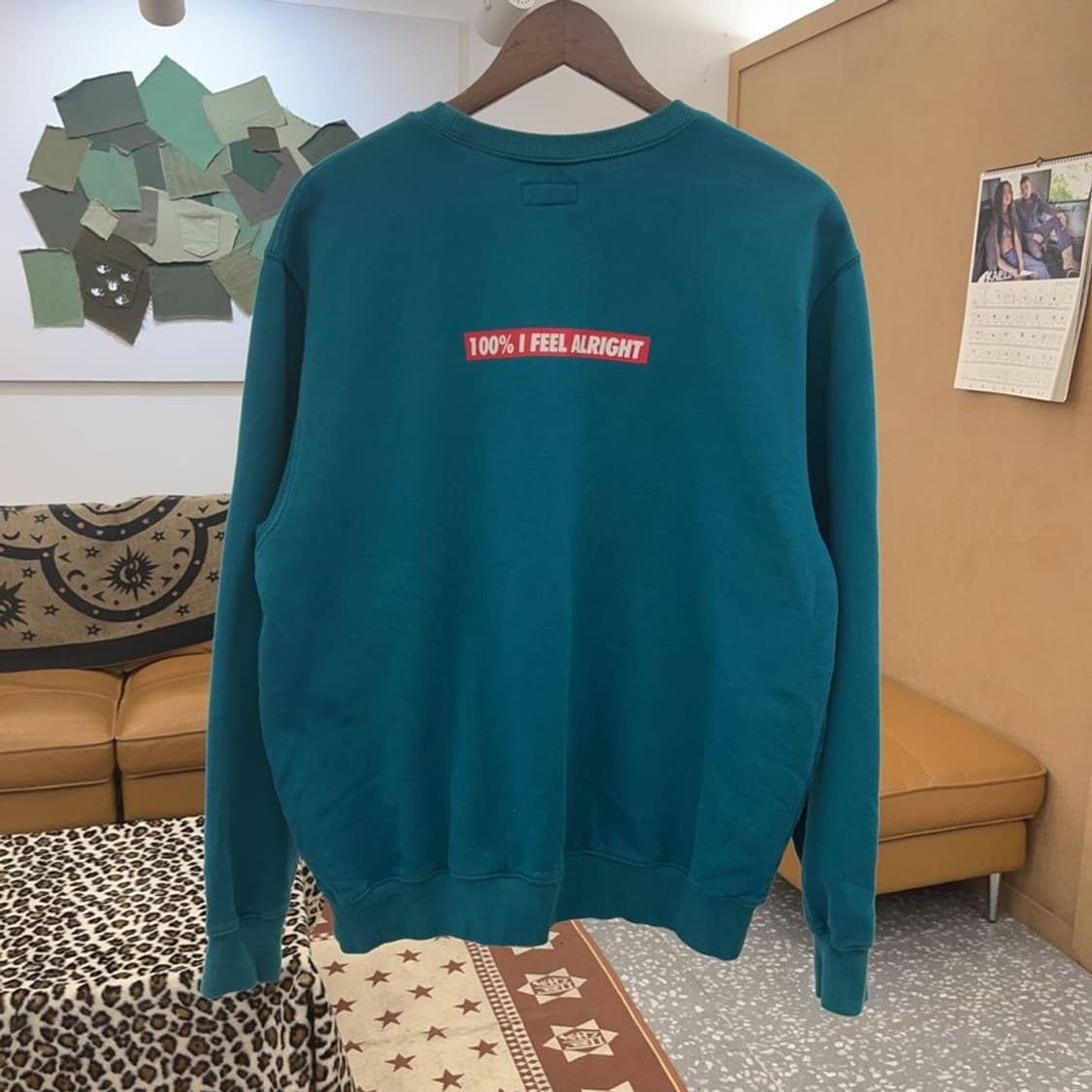 디스이즈네버댓 올드스쿨 키치 카툰프린팅 약기모 맨투맨 M C09630 상품이미지4