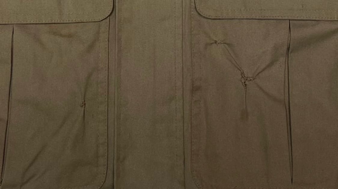 JPN Vintage 밀리터리 베이지탄창자켓 100 상품이미지3