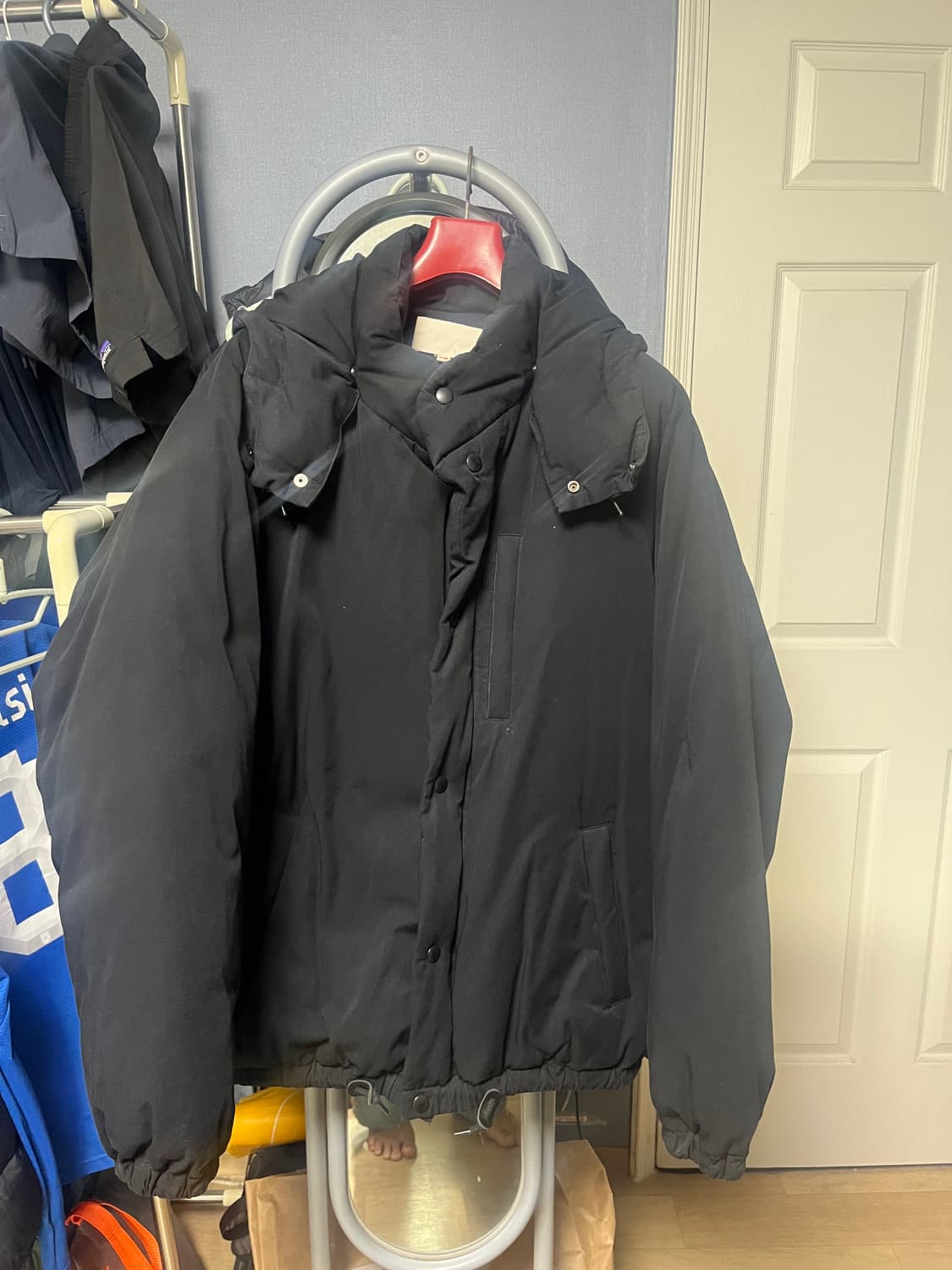 L 요코사카모토 클래식 다운 자켓 패딩 블랙 상품이미지1