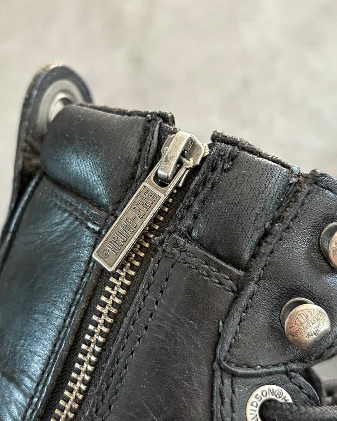 Harley Davidson 할리데이비슨 레더 브레이크 버클 부츠  상품이미지7