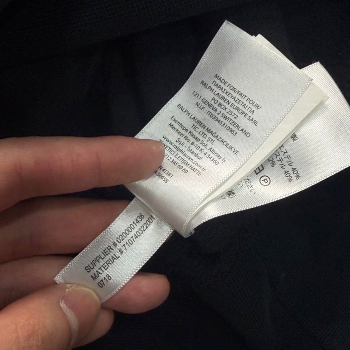 105 폴로 신형 베어 맨투맨  상품이미지4