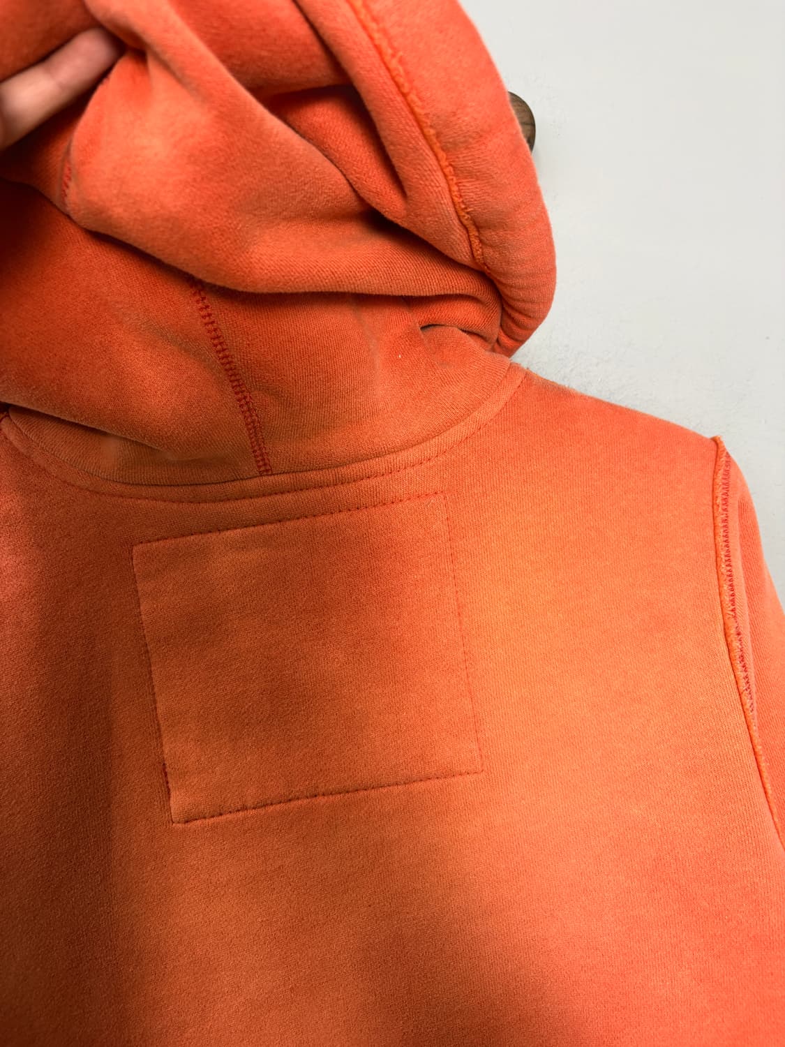 아베크롬비 빈티지 데미지 오렌지 후드집업 A3813 상품이미지6