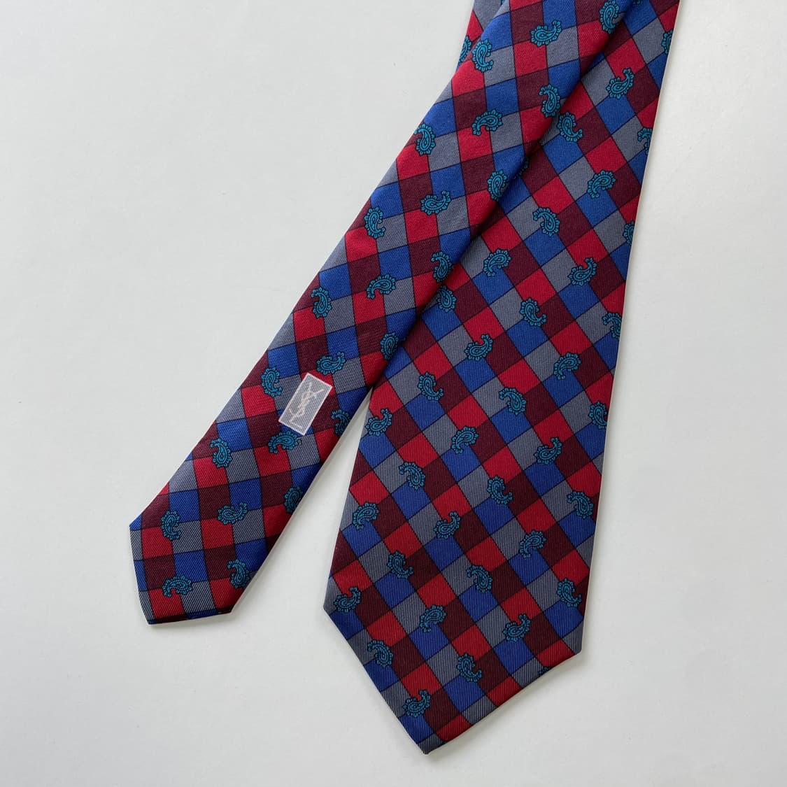 YSL 입생로랑  명품 정품 넥타이8.2cm 상품이미지2