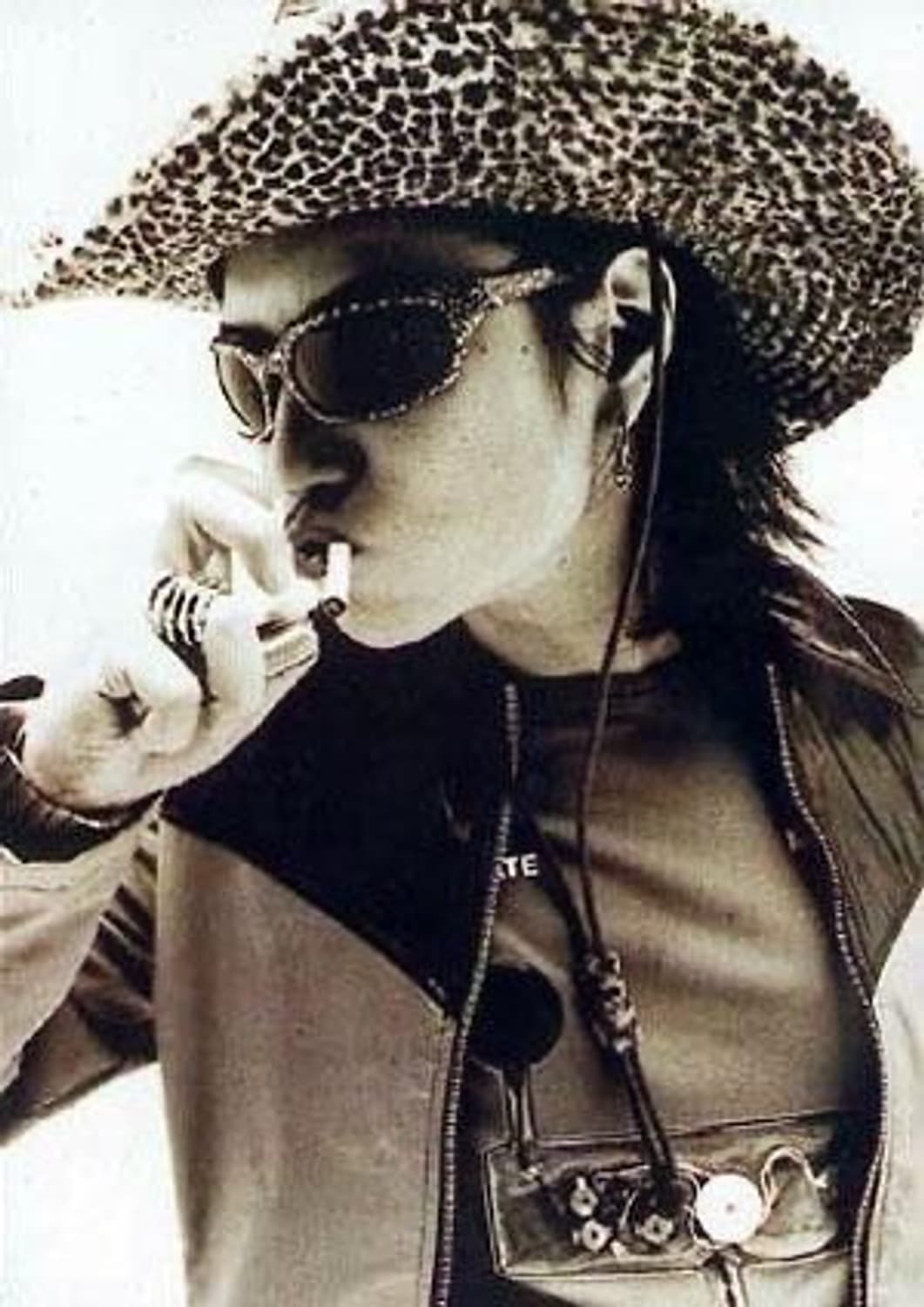 (구해요)히데 레오파드 페도라 상품이미지2