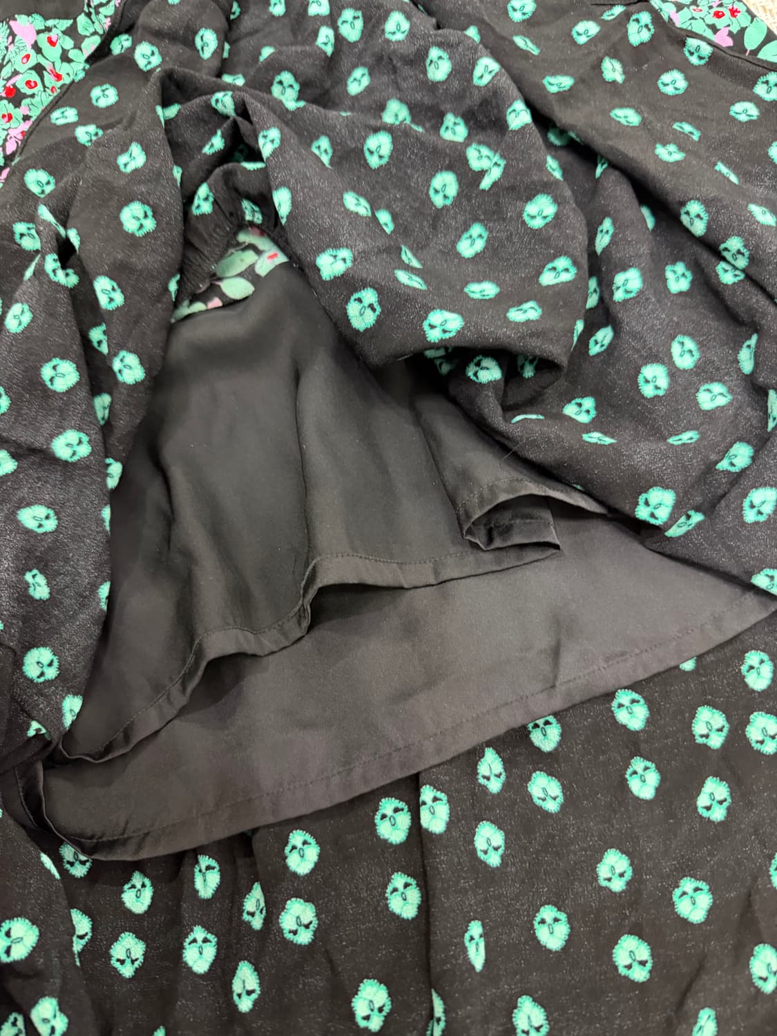 정품) 마쥬 플라워/도트 패턴 롱 원피스 2 상품이미지5