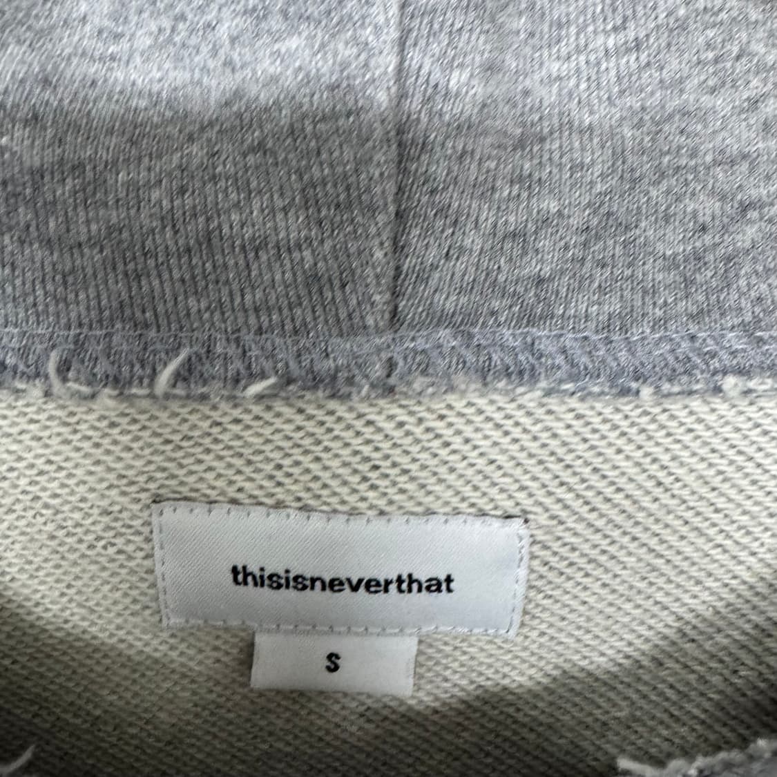 디스이즈네버댓 플레임 스웻헤더 후드집업 상품이미지4