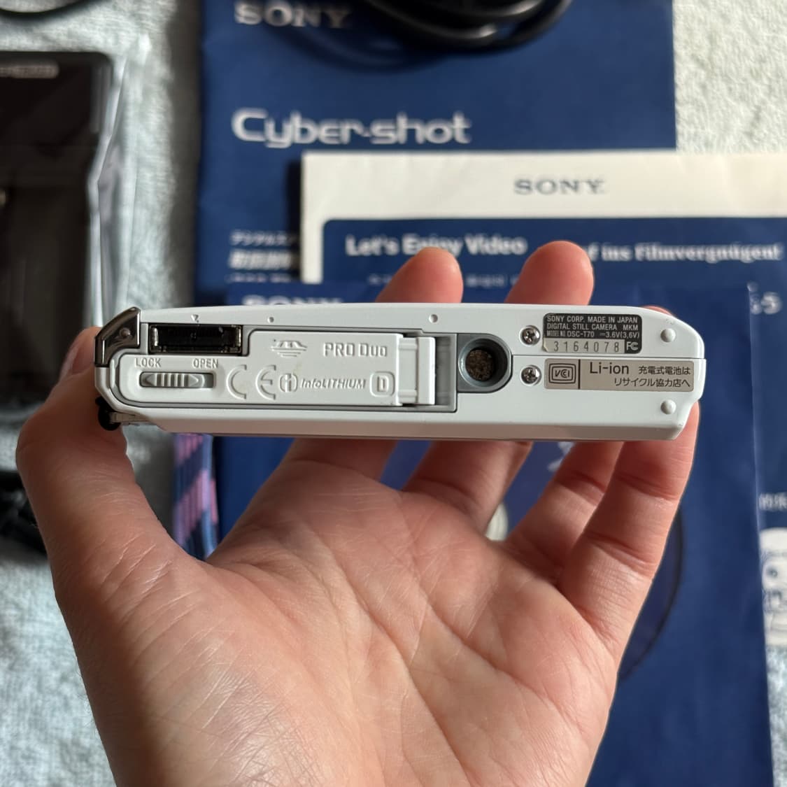 풀구성 소니 사이버샷 T70 SONY DSC-T70 빈티지디카 소니디카 상품이미지7