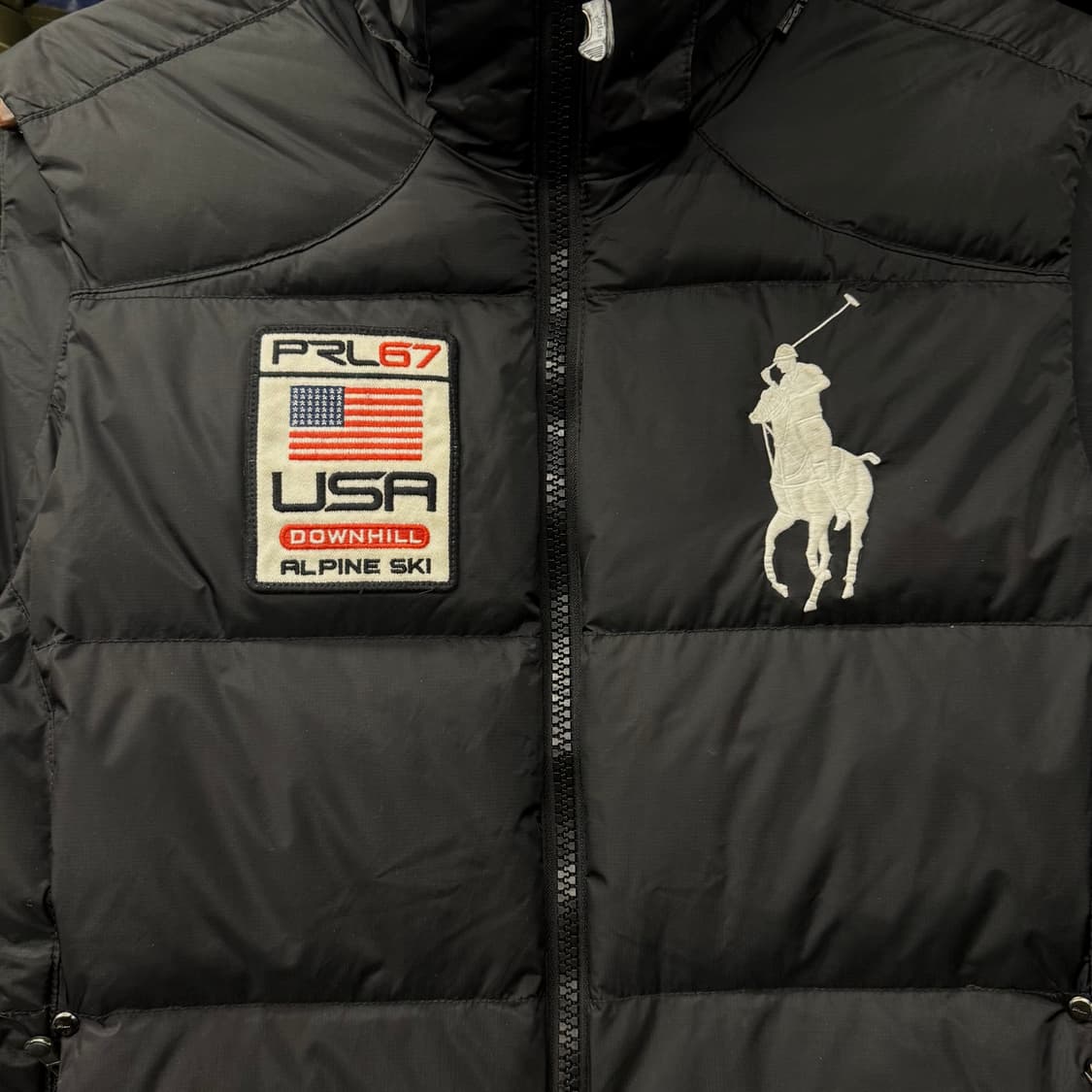 폴로 랄프로렌 스키 RL67 USA 다운힐 아웃도어 패딩 베스트 N228 상품이미지5