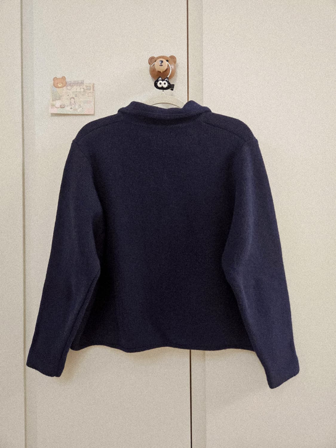 어베인 시그니처텍 캐시미어 울 니트자켓 (옷장정리) 상품이미지10