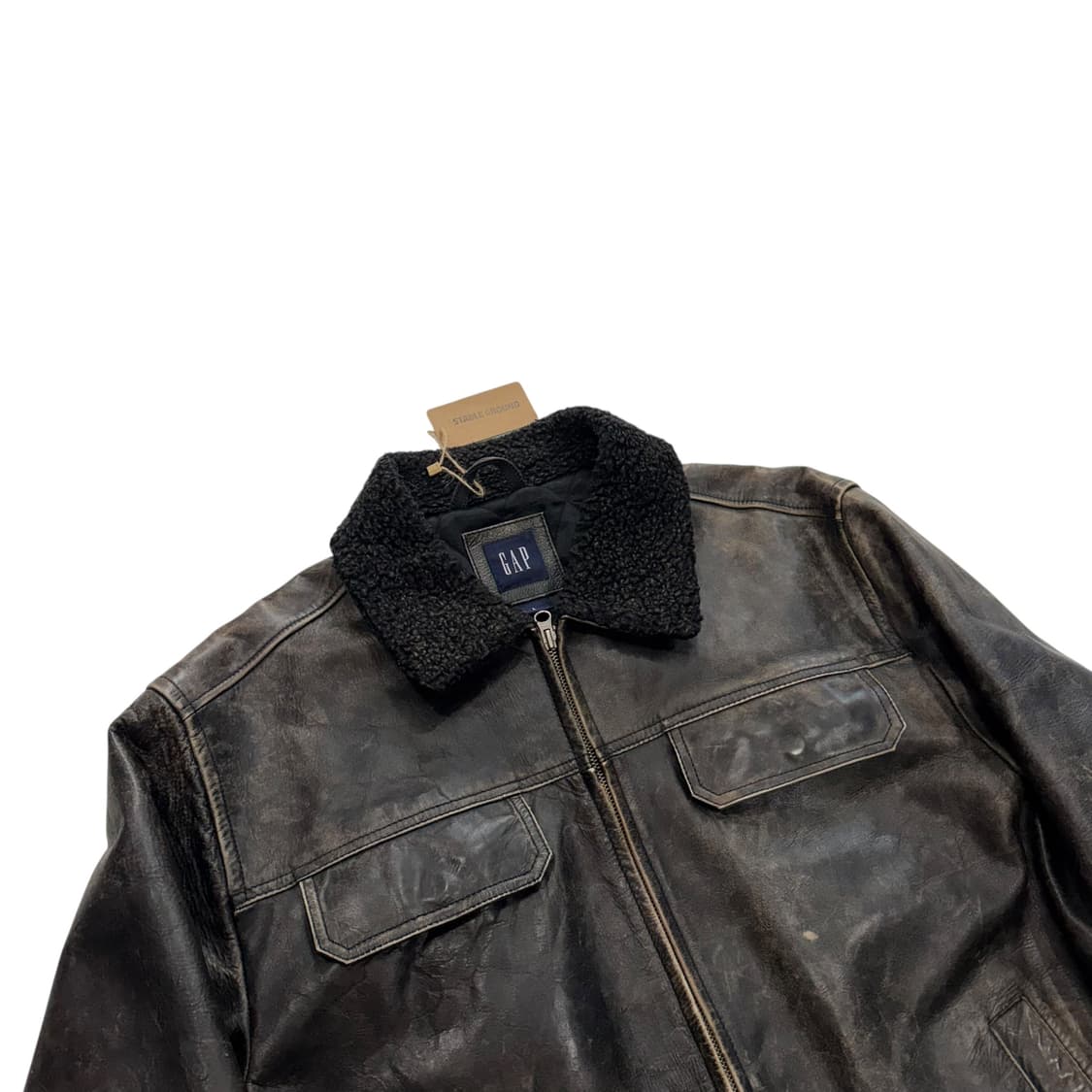 [105] 90~00's 올드갭 레더 자켓 가죽자켓 상품이미지2