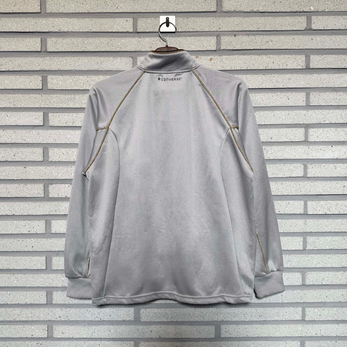 컨버스 올드스쿨 트랙탑 져지 골드 스티치 그레이 상품이미지2