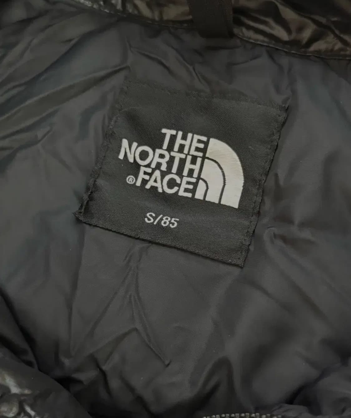 새상품급) 노스페이스 화이트 라벨 눕시 숏 자켓 블랙 상품이미지2