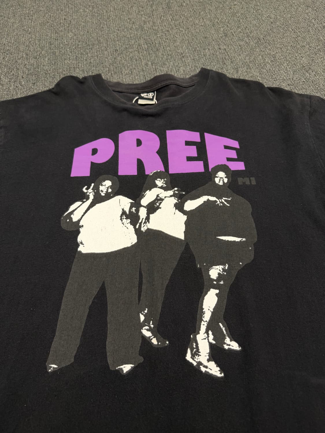 XL) NESTA 빈티지 프린팅 반팔 티셔츠 상품이미지3