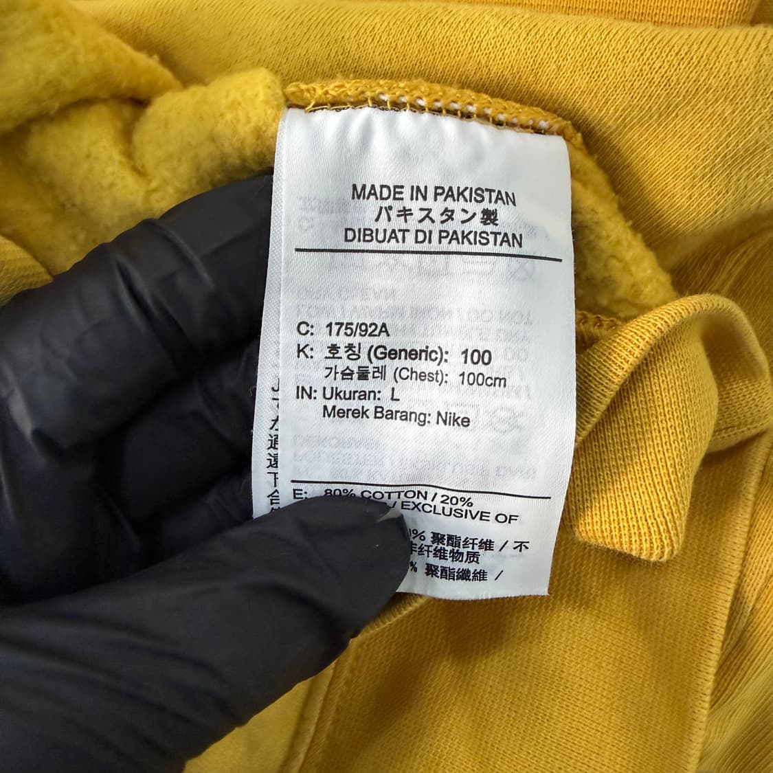 L 나이키 에센셜 브러쉬드 맨투맨 0123T1 상품이미지4