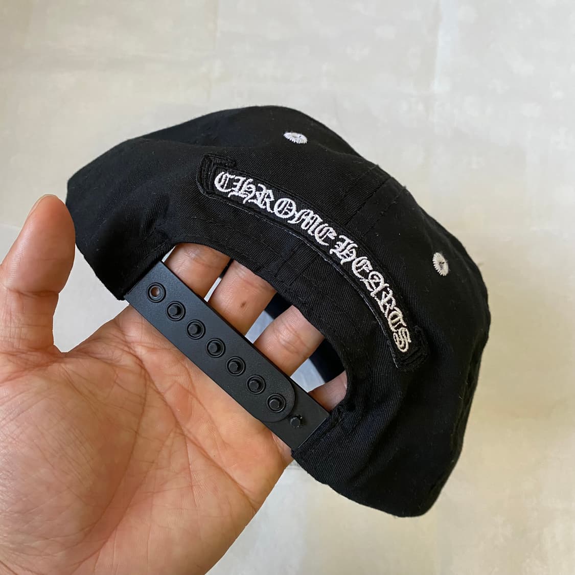 [Free] 크롬하츠 가스스테이션 모자 캡 블랙 상품이미지4