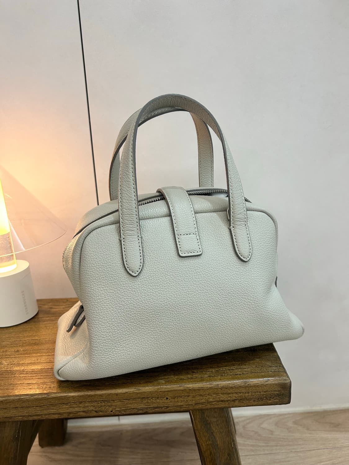 분크 토크 토트백 스몰 라이트베이지 상품이미지5