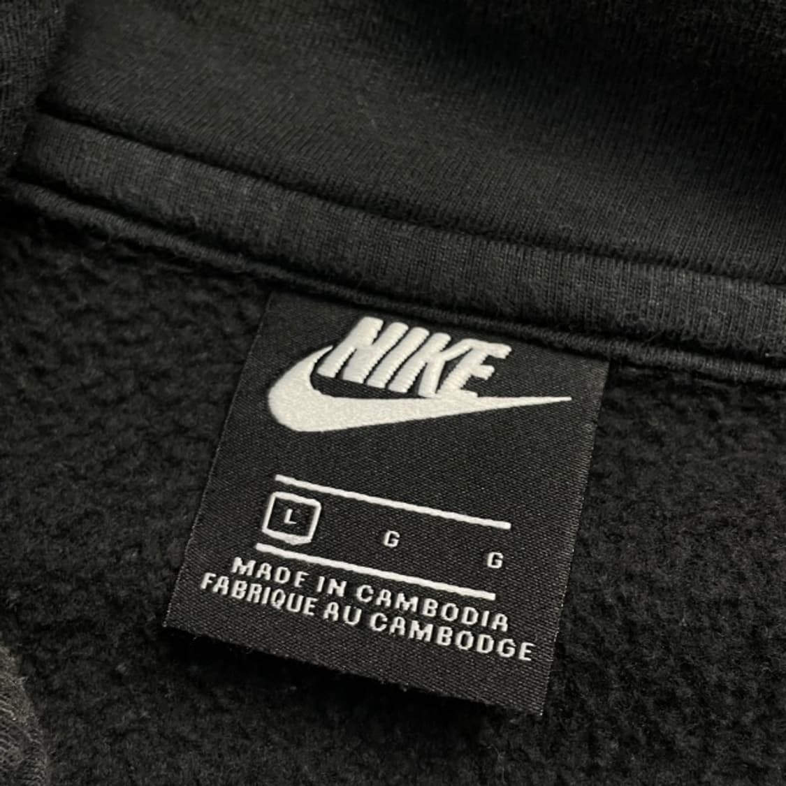 100 나이키 기모 후드집업 상품이미지3