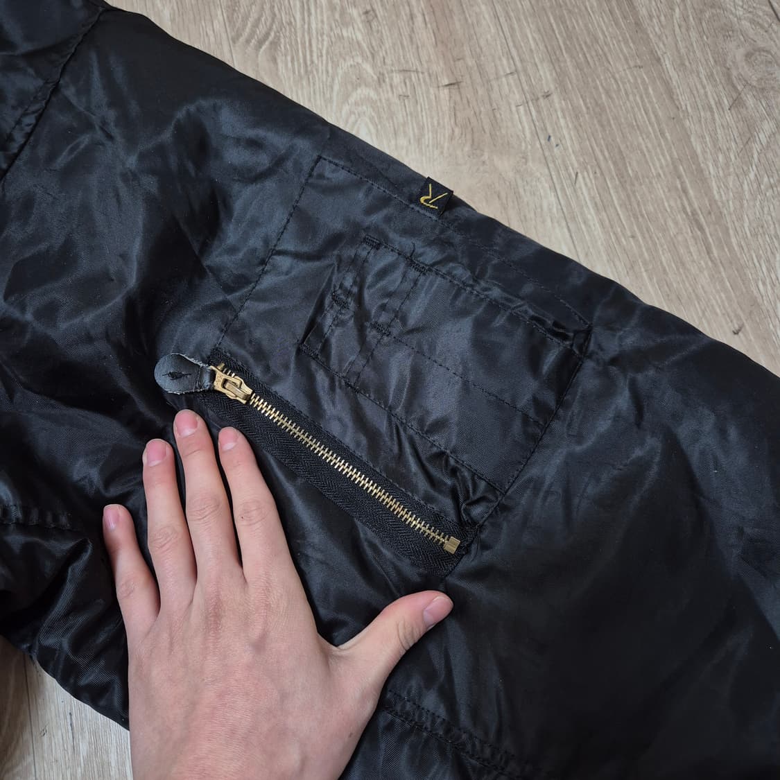 로스코 사이드포켓 MA-1 항공점퍼 봄버자켓 2XL(110) 상품이미지4