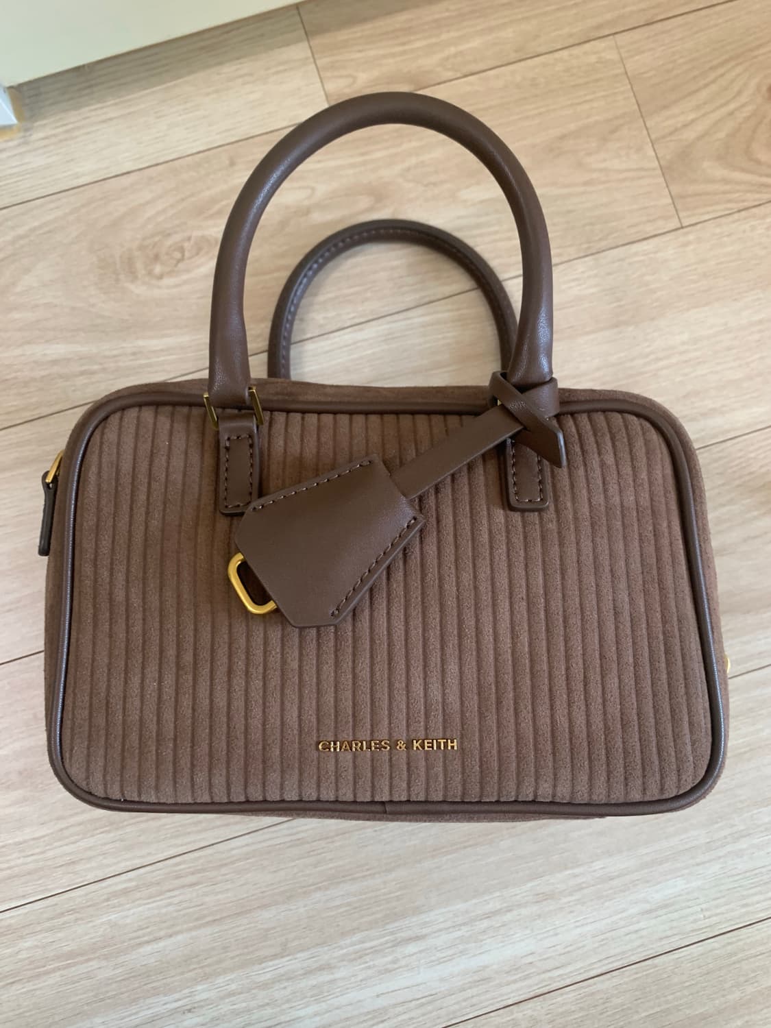 [찰스앤키스] 미니 시아나 코듀로이 보울링 백 크로스백 상품이미지4