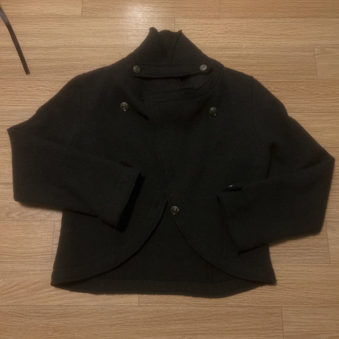 빈티지 하이넥 숏코트  상품이미지2