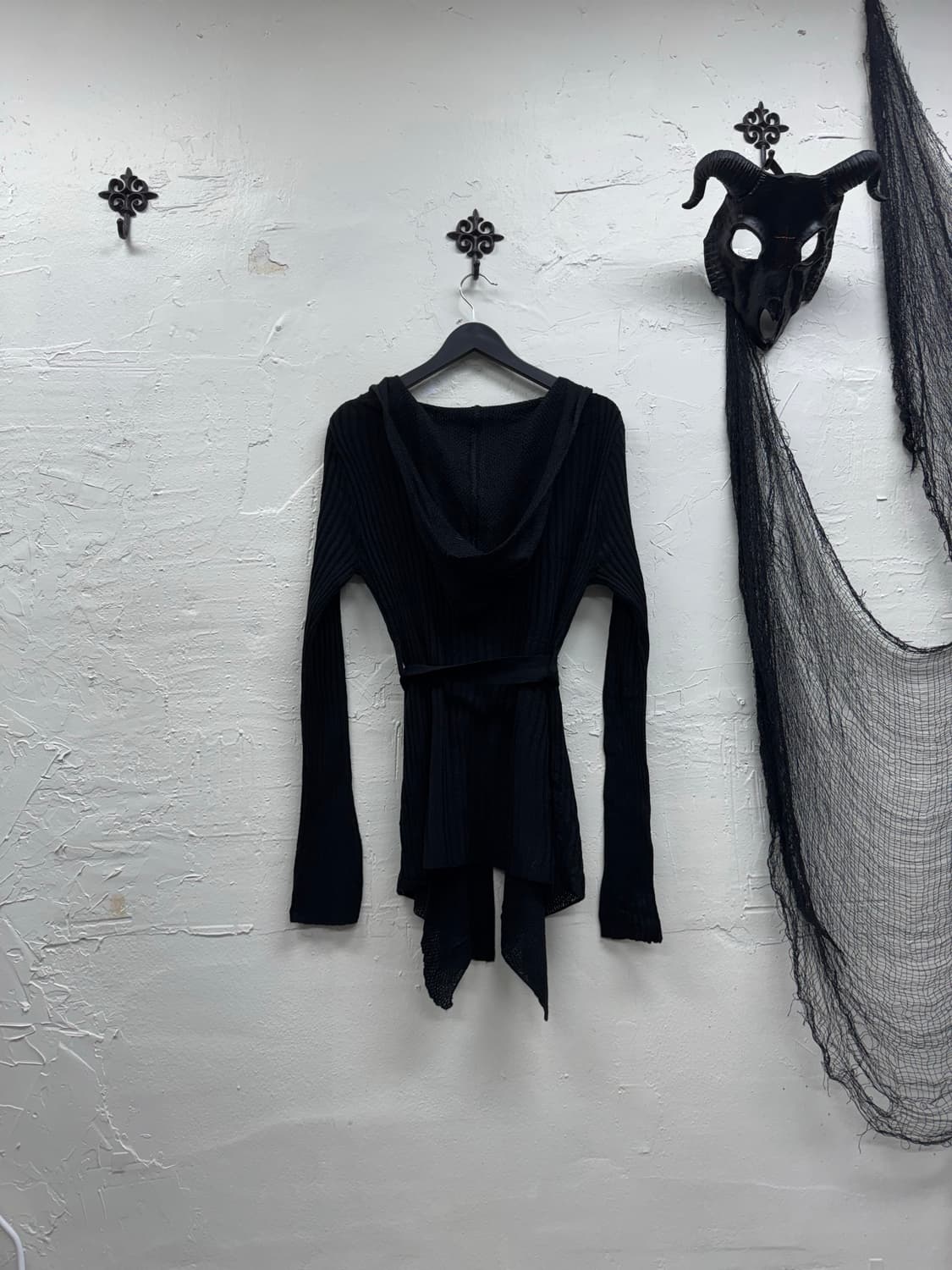 Bernings sho 00s archive ribbed hood car 상품이미지6