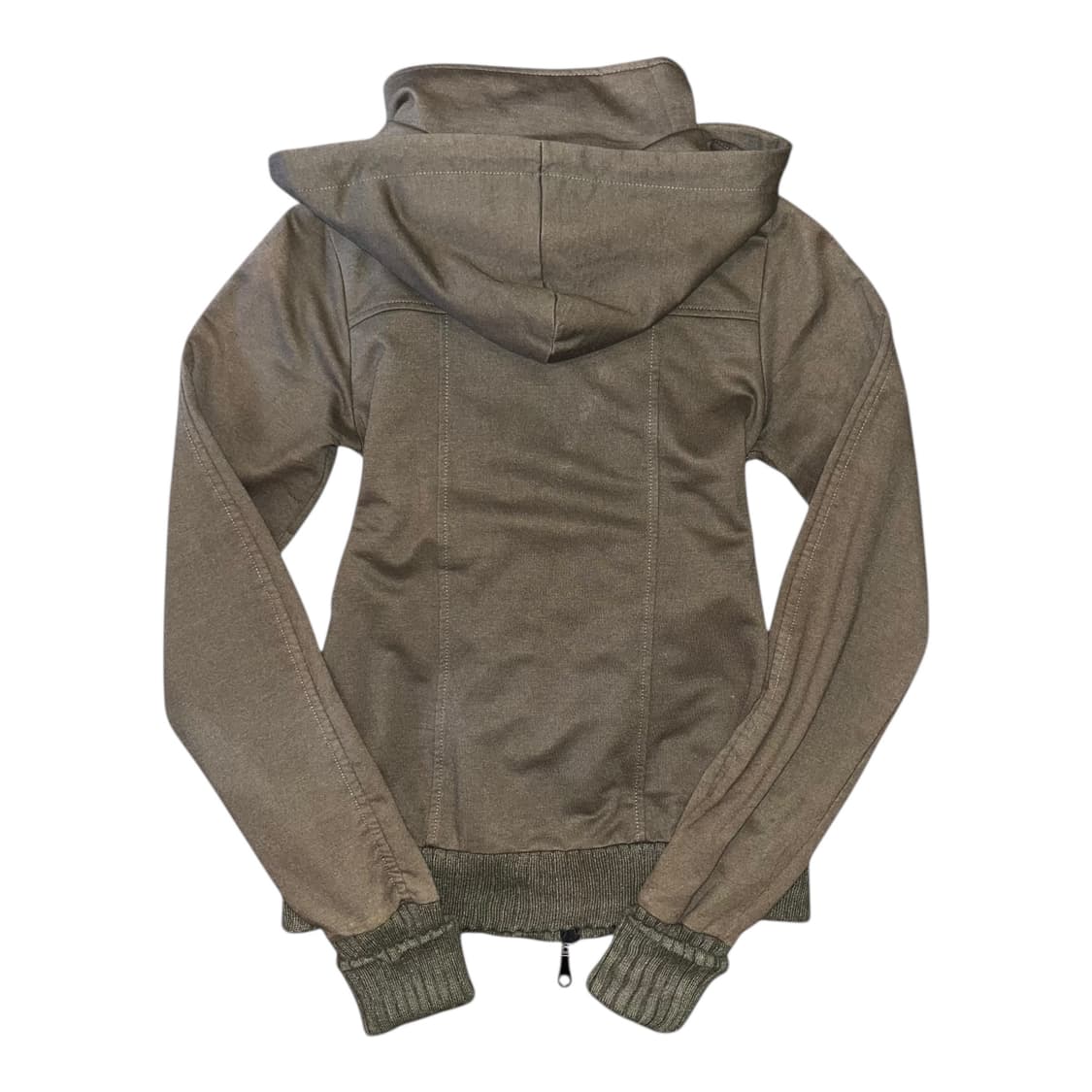 CHU XXX 츄엑스엑스엑스 셔링 아일렛 후드집업 y2k갸루펑크 상품이미지5