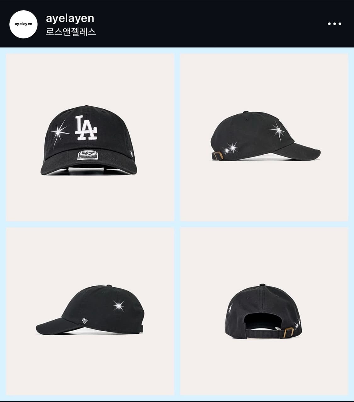ay el ay en 볼캡 상품이미지1