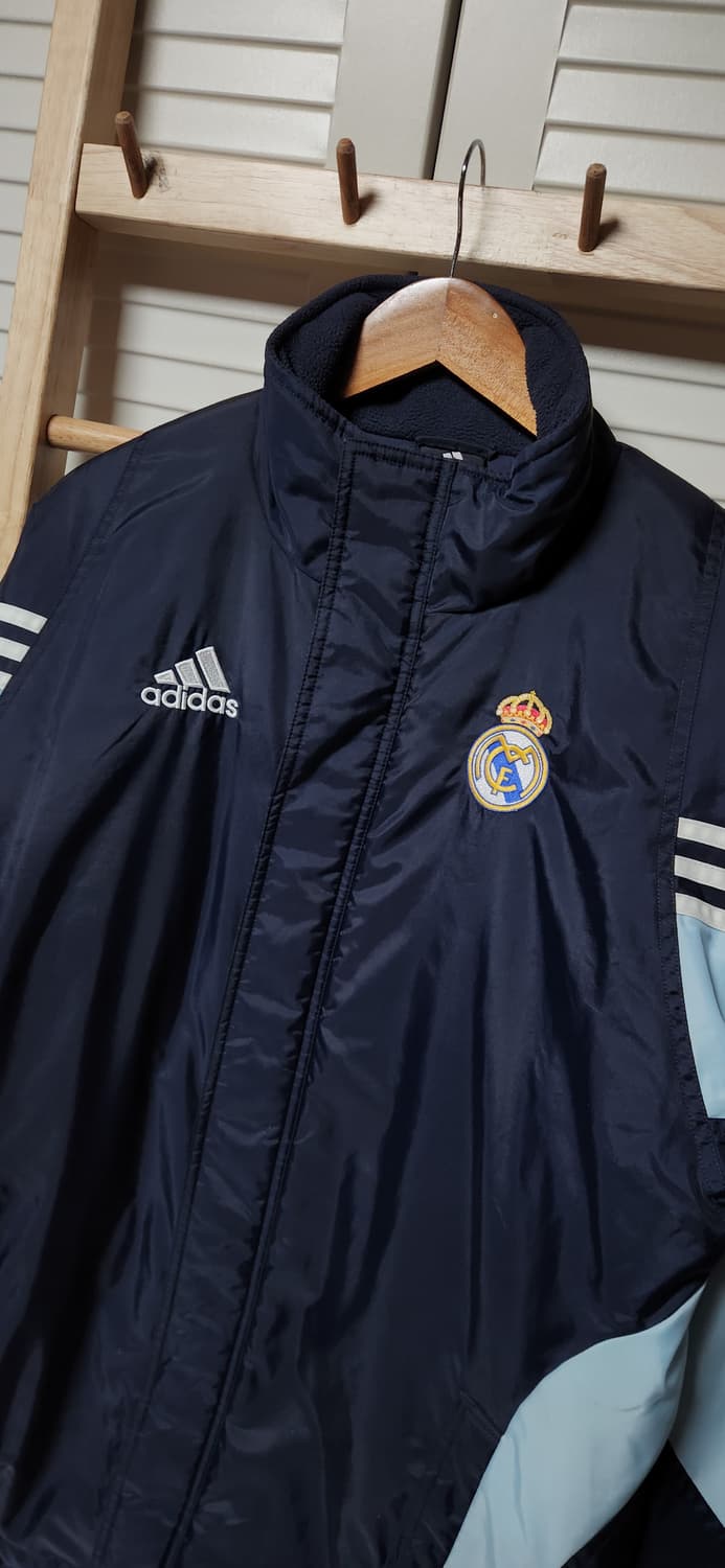 아디다스 레알 마드리드 03-04 벤치 코트 점퍼 자켓 상품이미지3