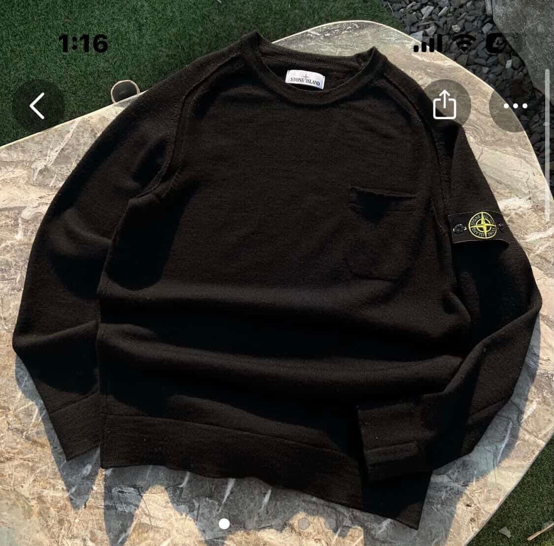 스톤아일랜드 포켓 울니트 상품이미지1